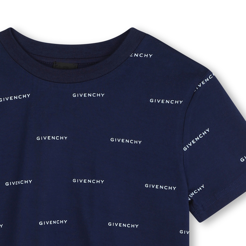 T-shirt estampada com logótipo GIVENCHY 
                    BOY