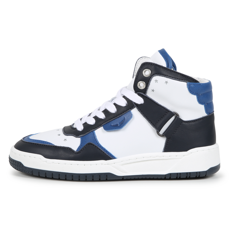 Sapatilhas de couro com fecho ZADIG & VOLTAIRE 
                    BOY
