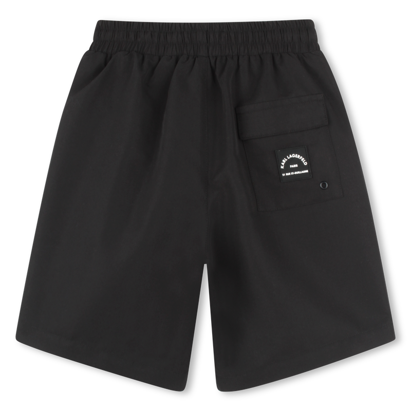 Cal&ccedil;&atilde;o de banho com bolsos KARL LAGERFELD KIDS 
                        BOY