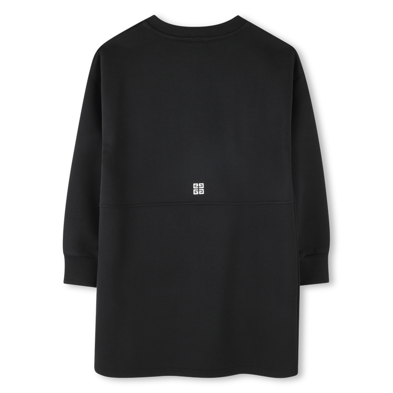 Vestido direito de moletão GIVENCHY 
                    GIRL