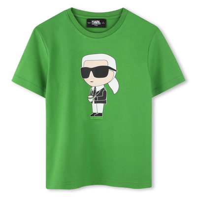 T-shirt de manga curta KARL LAGERFELD KIDS BOY