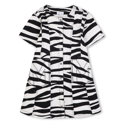 Vestido de sarja jacquard MARC JACOBS GIRL