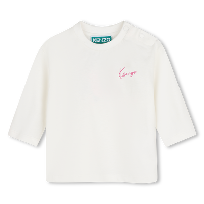 Camiseta de manga longa KENZO KIDS GIRL
