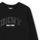 Camiseta de manga longa DKNY 
                    MENINA