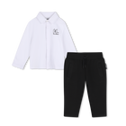 Conjunto de camisa e cal&ccedil;a KARL LAGERFELD KIDS 
                    MENINO