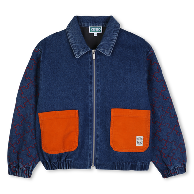 Casaco de denim KENZO KIDS BOY