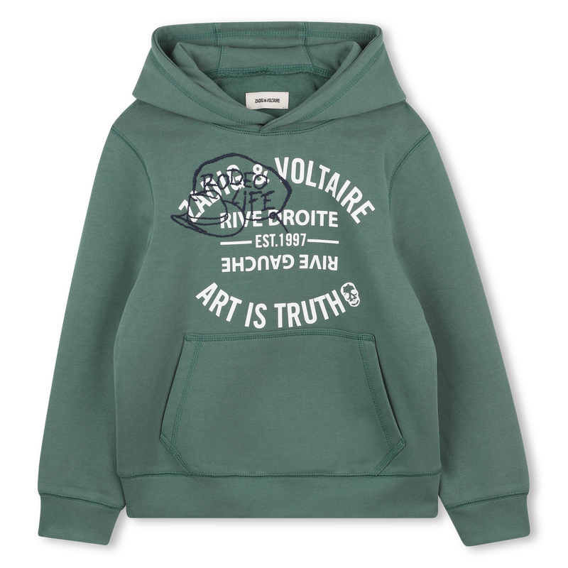 Camisola com capuz polar ZADIG & VOLTAIRE 
                    BOY