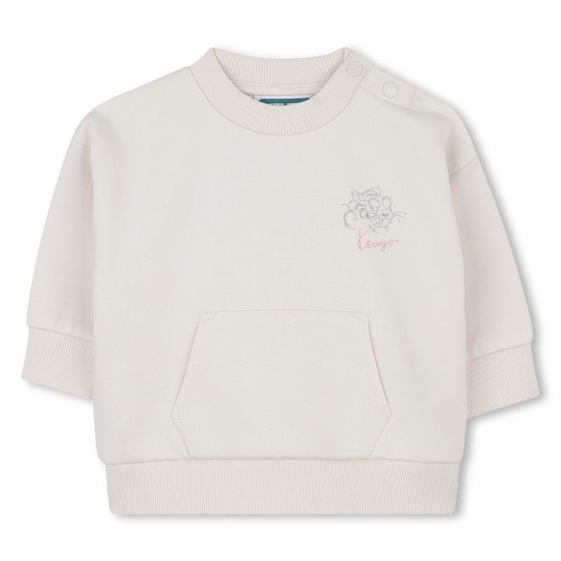 Moletom com bolso frontal central KENZO KIDS 
                    BOY