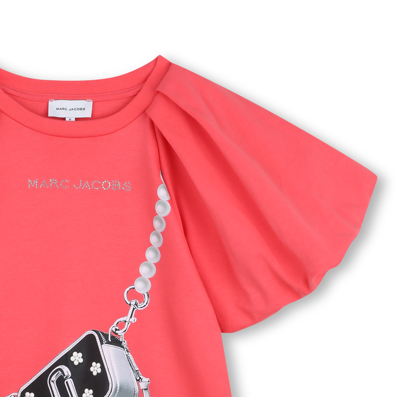 Vestido de mangas curtas MARC JACOBS 
                        MENINA