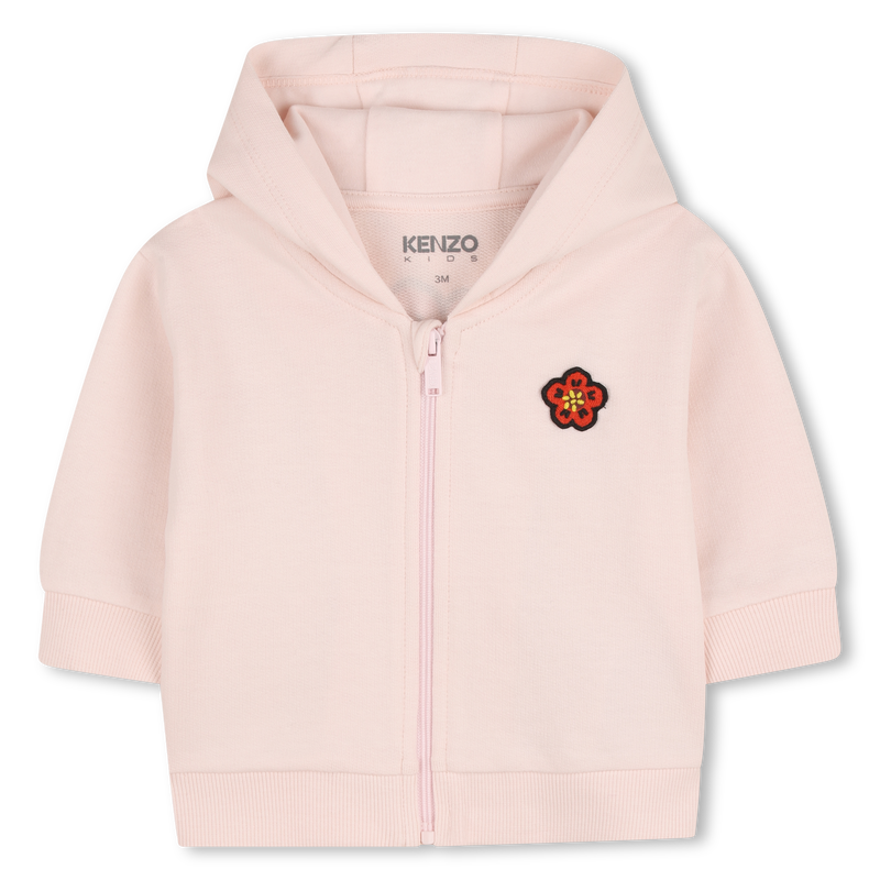 CONJUNTO T-SHIRT, CARDIGAN E CAL&Ccedil;AS KENZO KIDS 
                        UNISEX