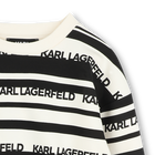 Sweatshirt &agrave;s riscas KARL LAGERFELD KIDS 
                    BOY