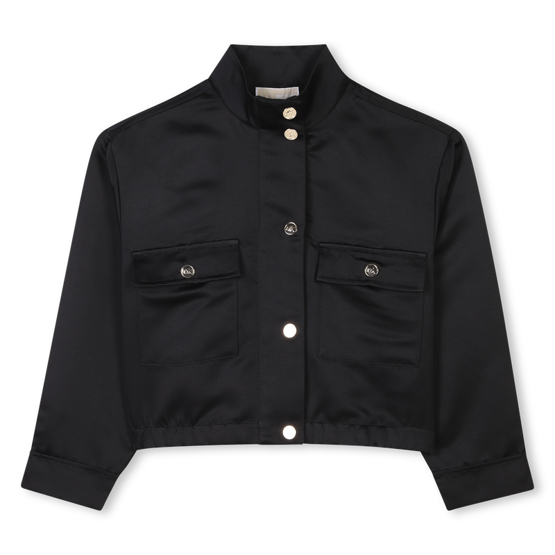 Blus&atilde;o de cetim MICHAEL KORS 
                        GIRL