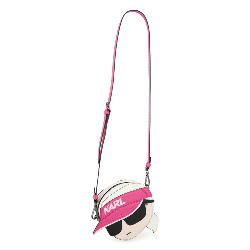 Bolsa de m&atilde;o com fecho ajust&aacute;vel KARL LAGERFELD KIDS 
                        GIRL