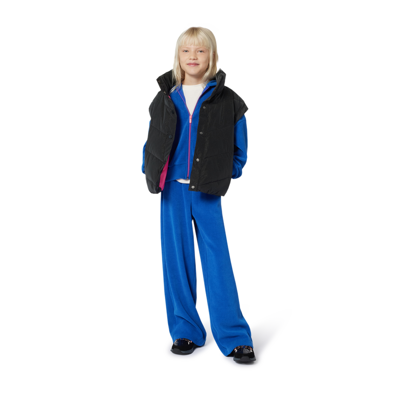 Casaco de penas com glitter sem mangas BILLIEBLUSH 
                        GIRL