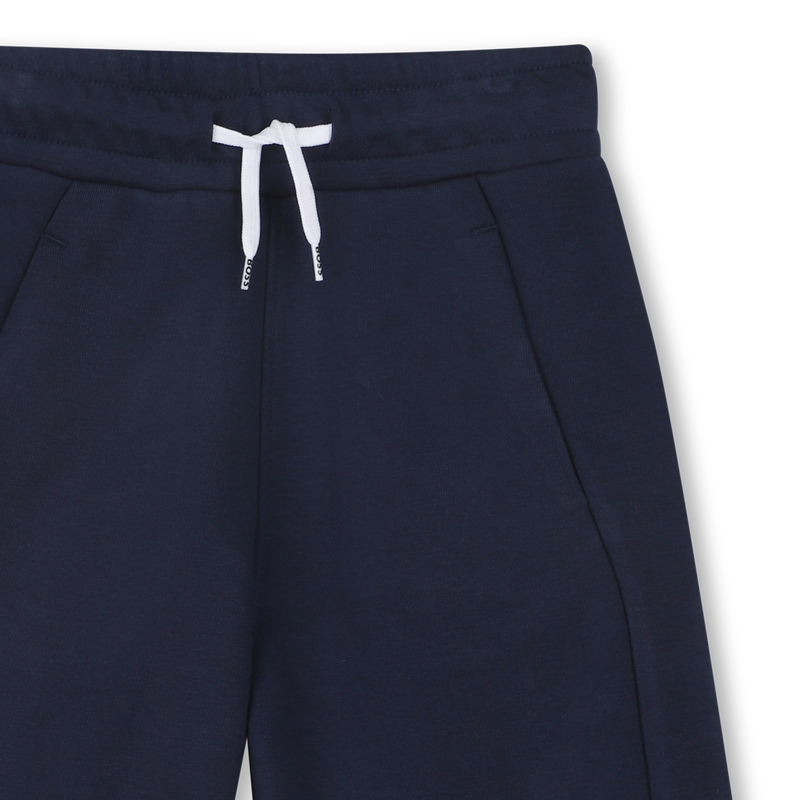 Bermudas de molet&atilde;o lisas BOSS 
                        BOY