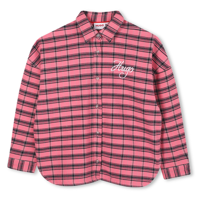 Camisa xadrez HUGO GIRL