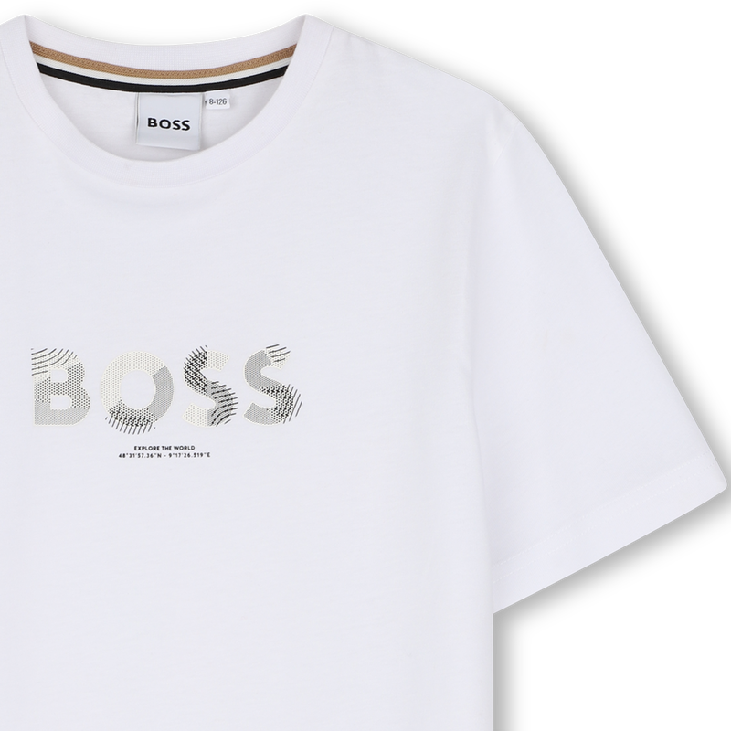Camiseta de mangas curtas BOSS 
                        BOY