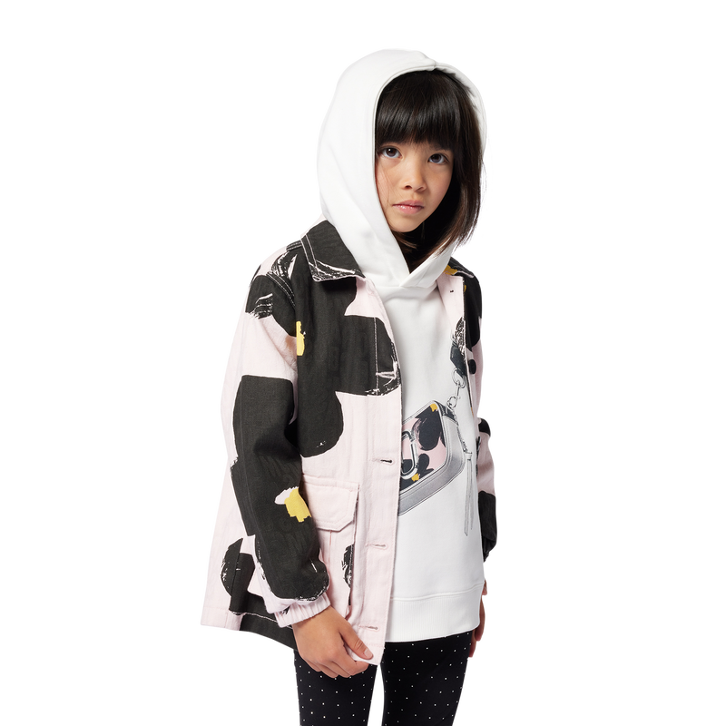 Sweatshirt com capuz moletão MARC JACOBS 
                    GIRL