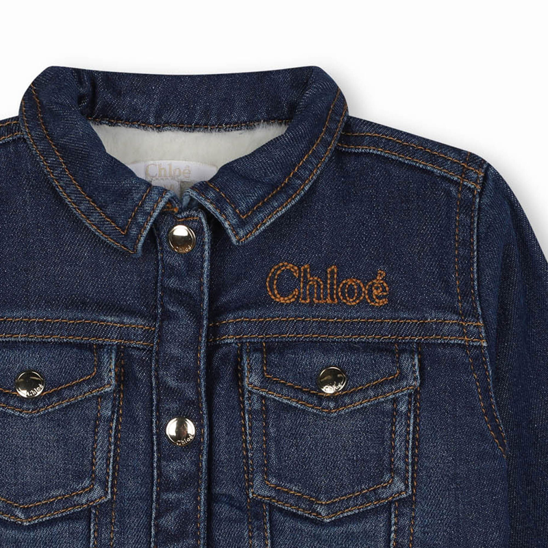 Faux-Fur Lined Jean Jacket CHLOE 
                    GIRL