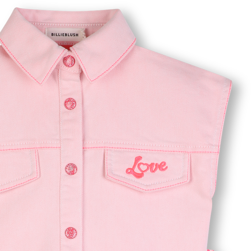 VESTIDO BI-MATERIAL BILLIEBLUSH 
                        GIRL