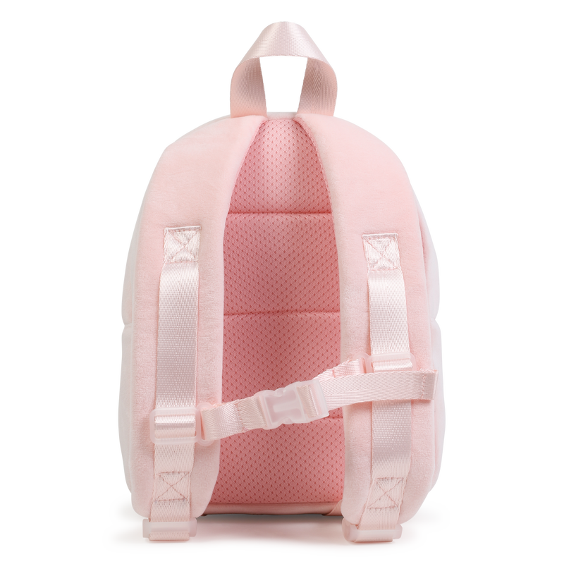Mochila pequena de veludo KARL LAGERFELD KIDS 
                        GIRL