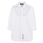 Vestido camisa de manga comprida KARL LAGERFELD KIDS 
                    GIRL