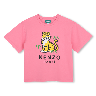 Camiseta de mangas curtas KENZO KIDS GIRL