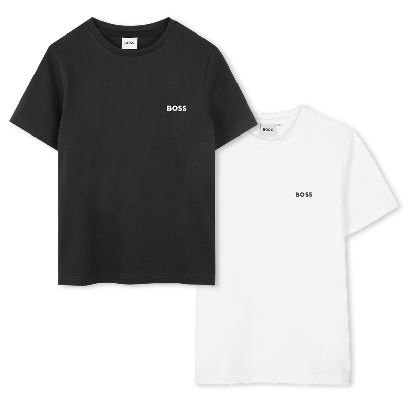Conjunto de duas camisetas BOSS 
                    BOY