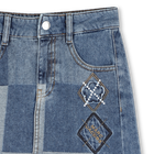 Saia de denim MARC JACOBS 
                    GIRL