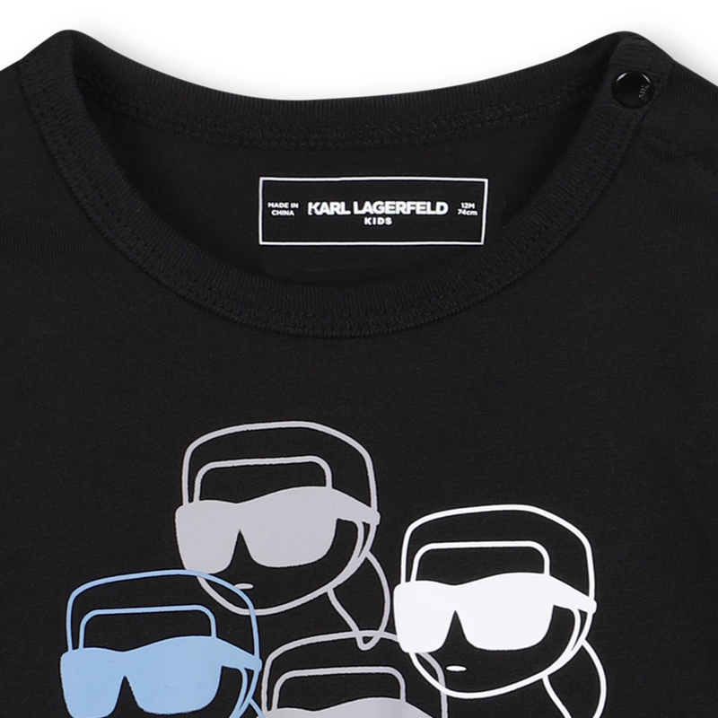 Camiseta de manga comprida KARL LAGERFELD KIDS 
                    BOY