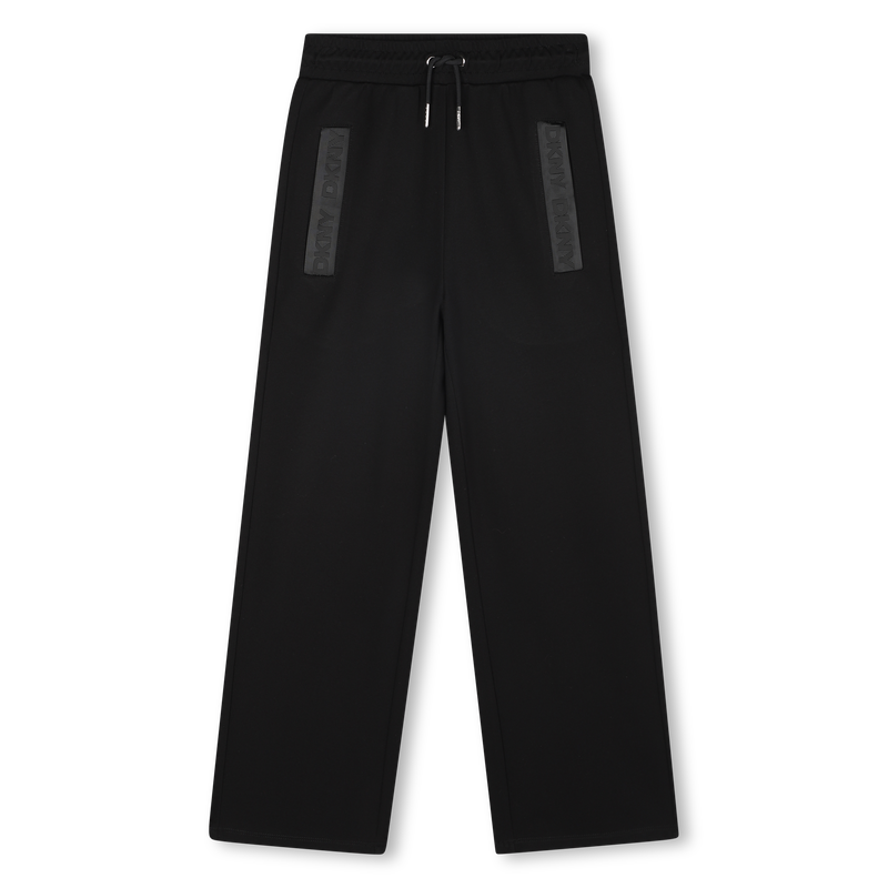 Calças com cordão DKNY 
                    GIRL