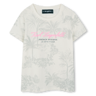 T-shirt de manga curta KARL LAGERFELD KIDS 
                    GIRL