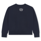Sweatshirt de algod&atilde;o bordada KENZO KIDS 
                    GIRL