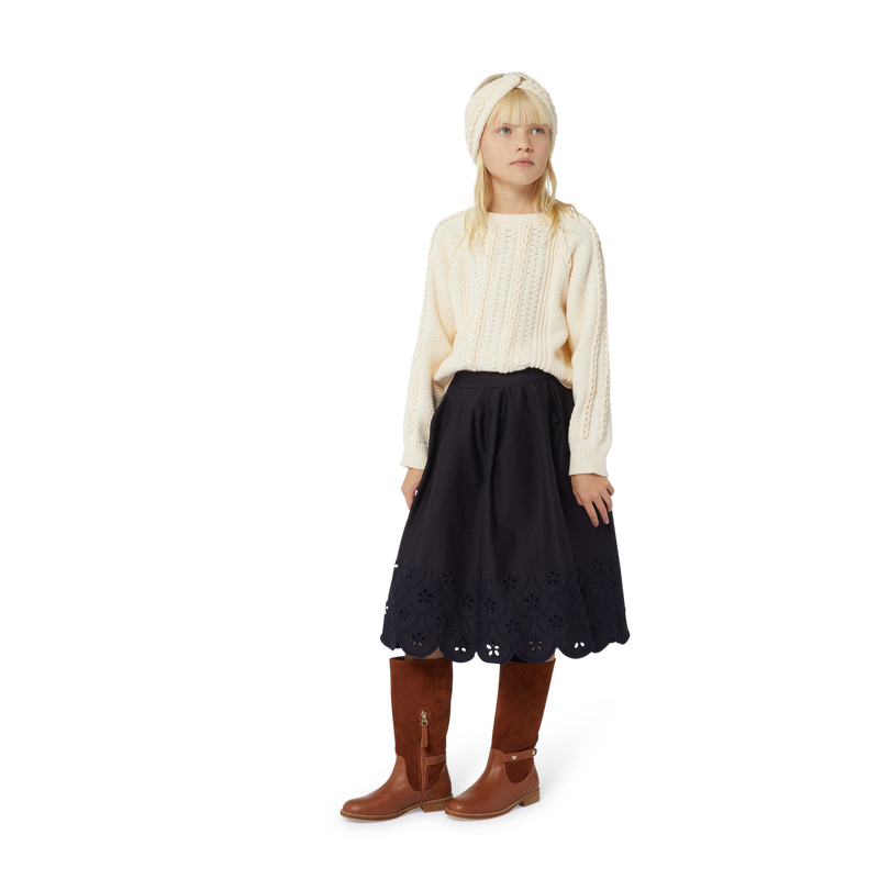Botas em pele bimatéria CHLOE 
                    GIRL