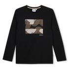Camiseta de manga longa BOSS 
                    BOY
