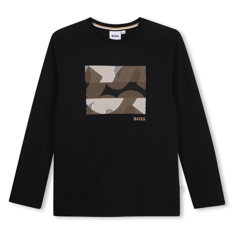 Camiseta de manga longa BOSS 
                        BOY