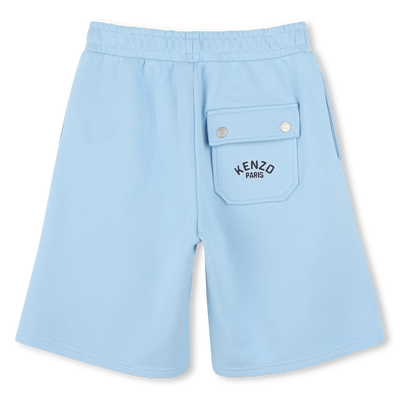 Bermudas em molet&atilde;o de algod&atilde;o KENZO KIDS BOY