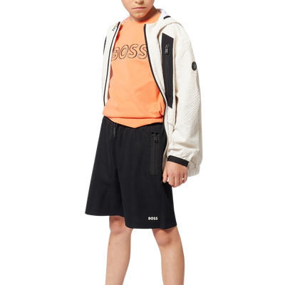 Bermudas jogging com log&oacute;tipo BOSS BOY