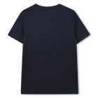 T-shirt manga curta em algod&atilde;o BOSS 
                    BOY