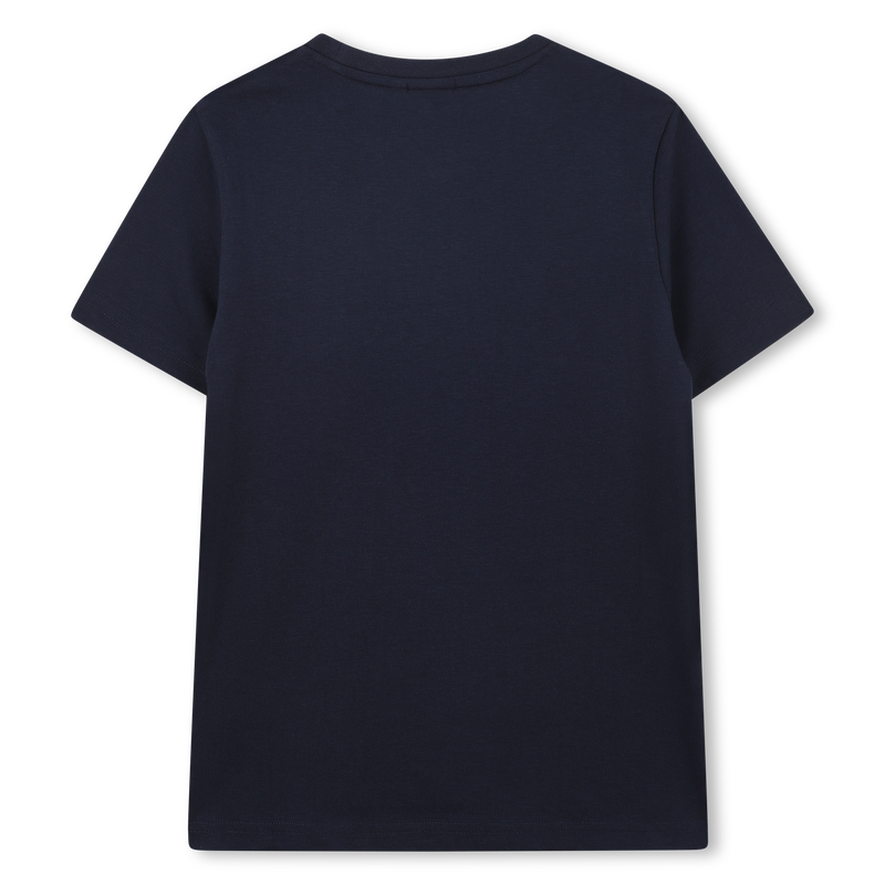 T-shirt manga curta em algod&atilde;o BOSS 
                        BOY