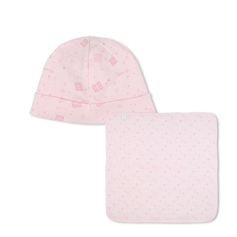 Conjunto de cobertor e chapéu GIVENCHY 
                    UNISEX