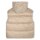 Jaqueta de penas sem mangas repelente de &aacute;gua DKNY 
                    GIRL
