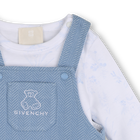Conjunto de macac&atilde;o e camiseta GIVENCHY 
                    MENINO