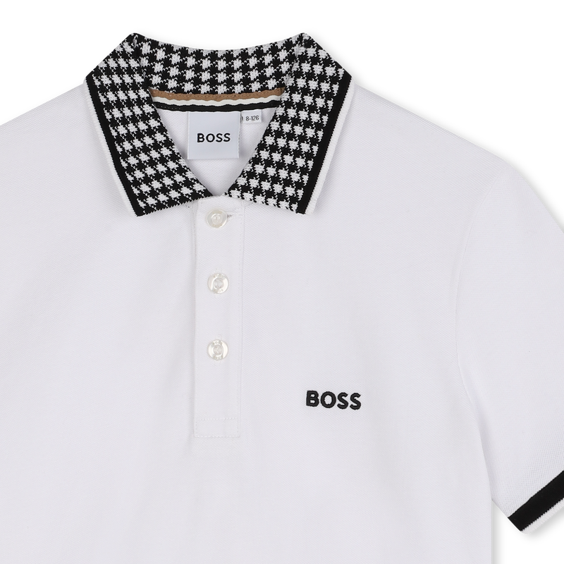 Polo de manga curta BOSS 
                        BOY