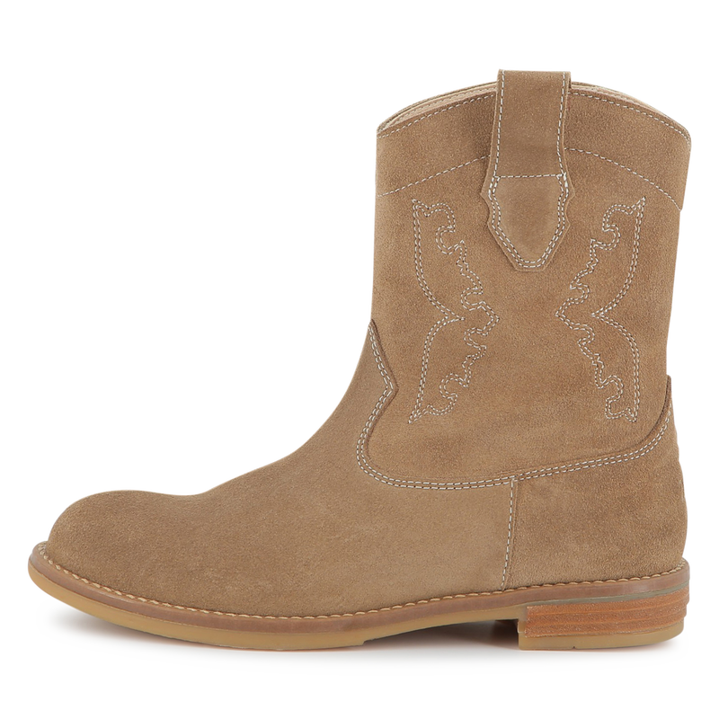 Botas ocidentais em couro bovino ZADIG & VOLTAIRE 
                    GIRL