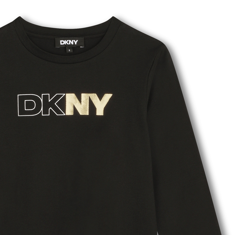 T-shirt de manga comprida DKNY 
                        GIRL