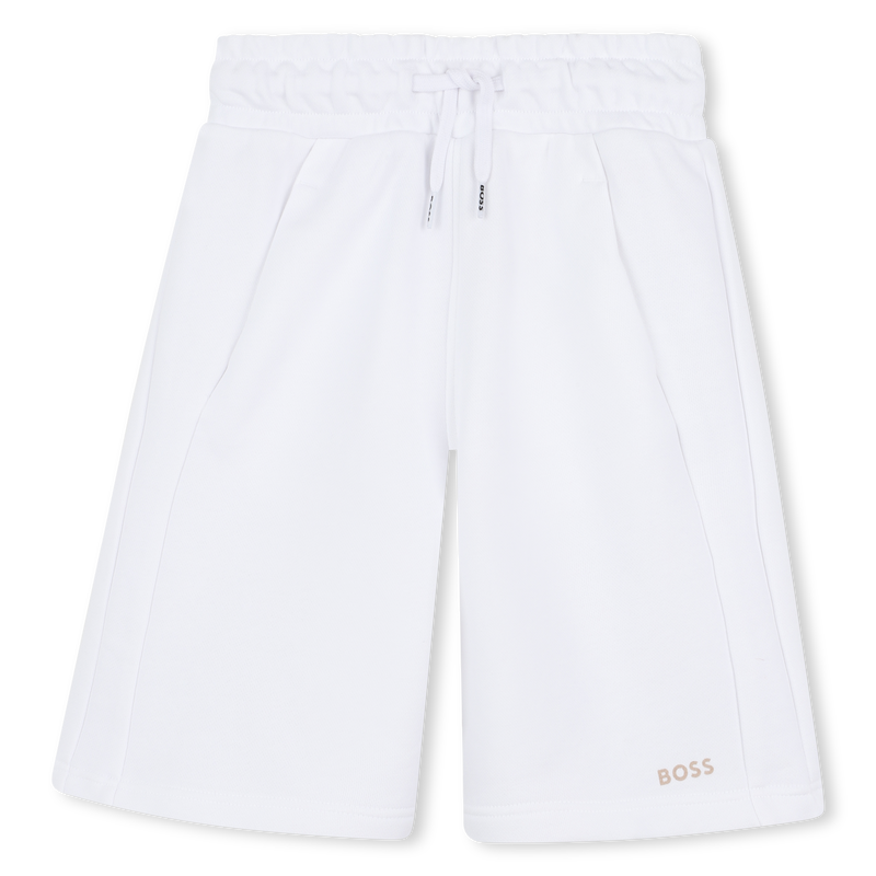 Bermudas de molet&atilde;o lisas BOSS 
                        BOY