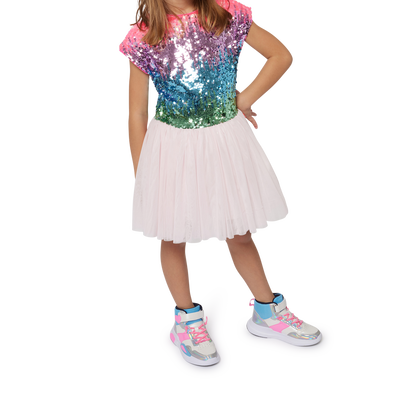 Vestido cerim&oacute;nia lantejoulas BILLIEBLUSH GIRL