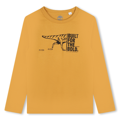 T-shirt com estampa e mensagem TIMBERLAND BOY