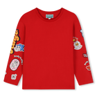 Camiseta de manga longa KENZO KIDS 
                    GIRL
